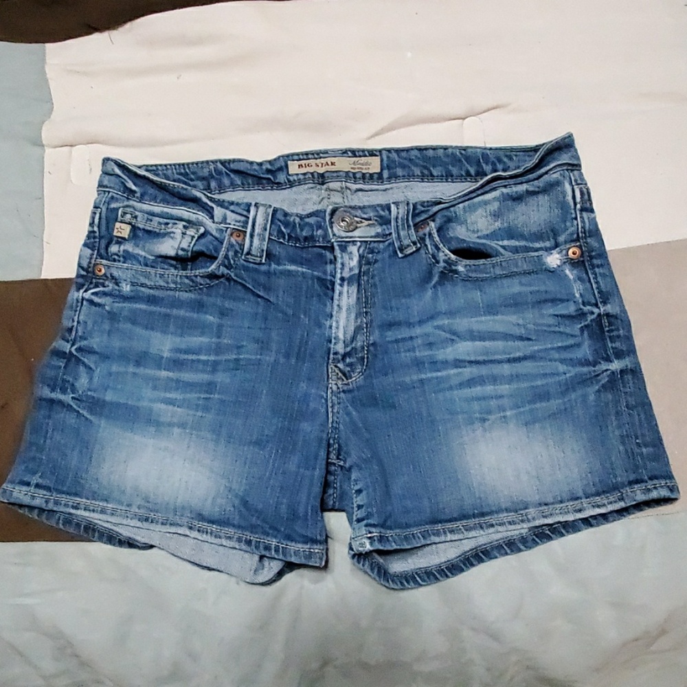 Big star jean shorts